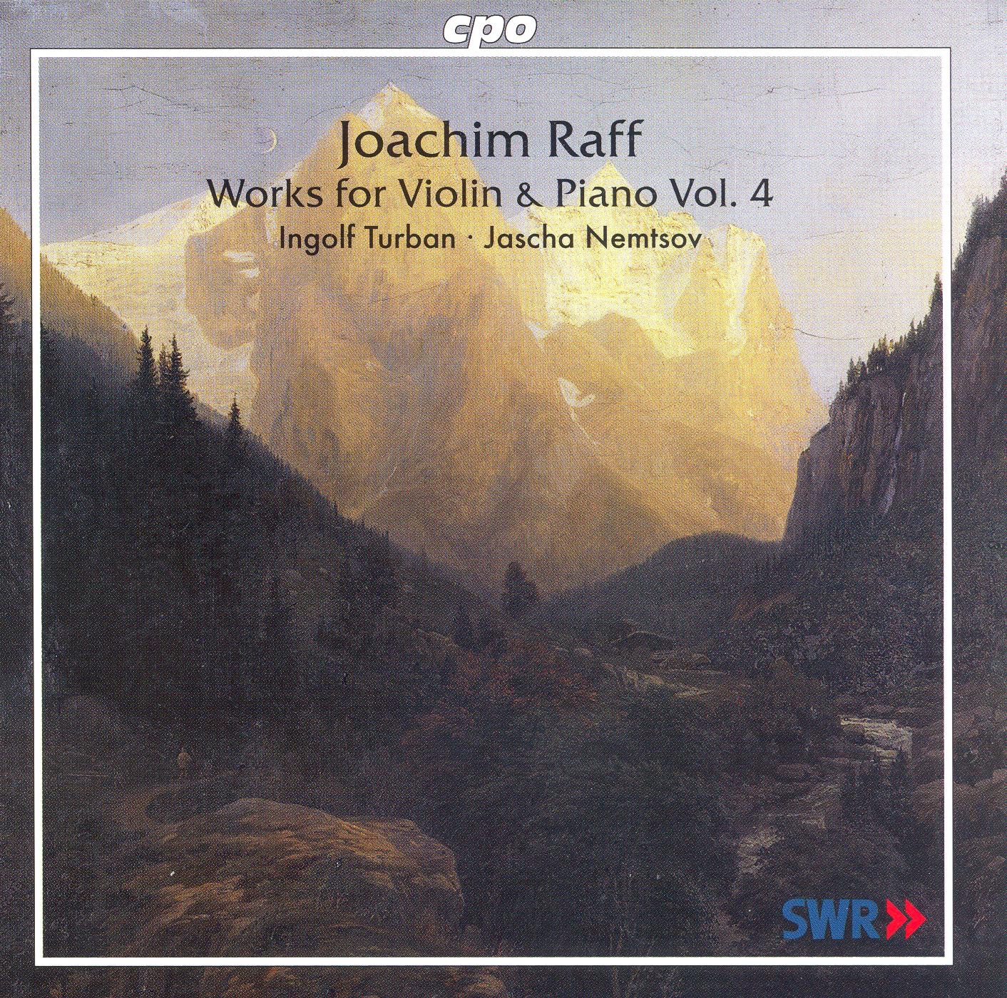 Raff: Violin and Piano Works, Vol. 4 - Violin Sonatas No. 4 and 5 album cover