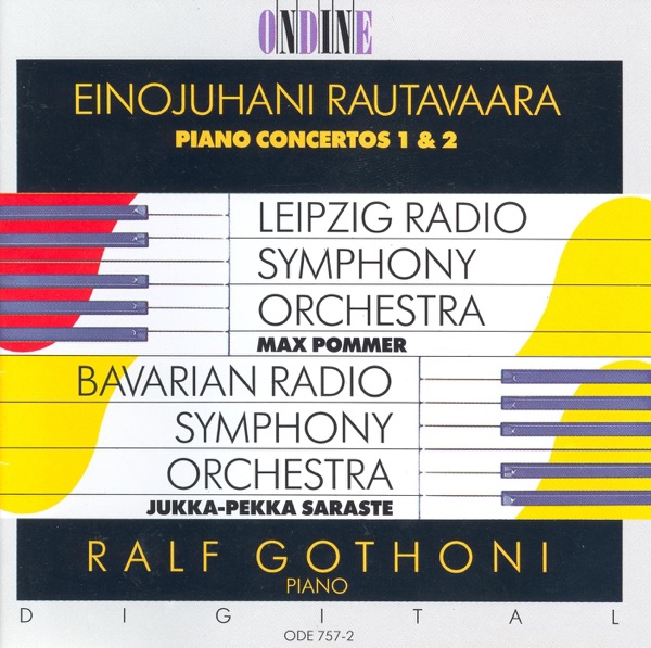 Rautavaara: Piano Concertos Nos. 1 and 2 album cover