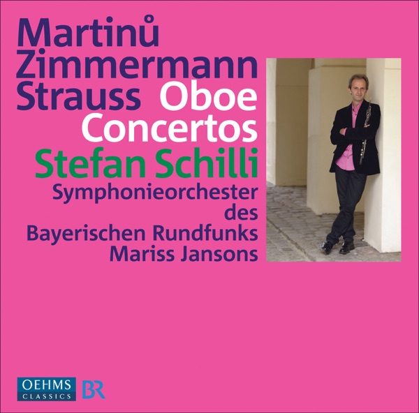 Martinu & Zimmermann & R. Strauss: Oboe Concertos album cover