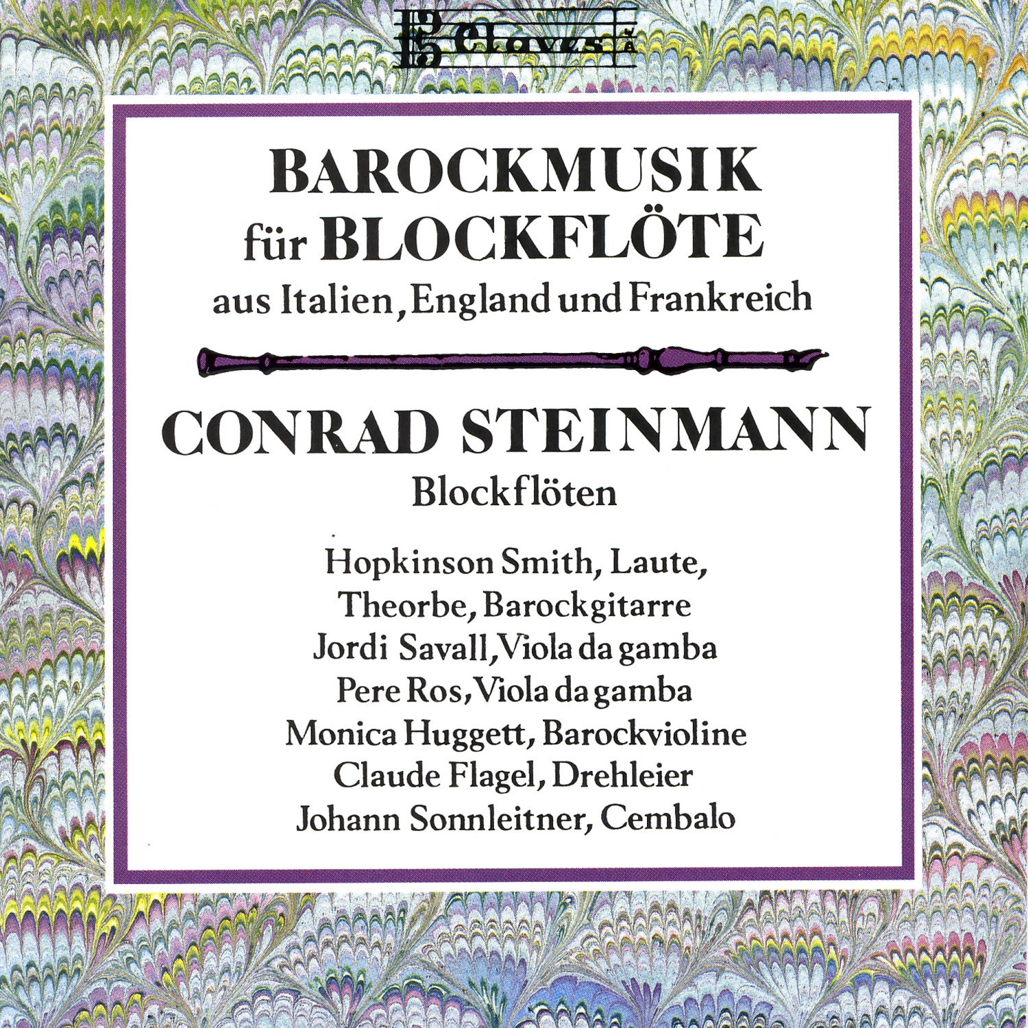 Baroque Music for Recorder album cover