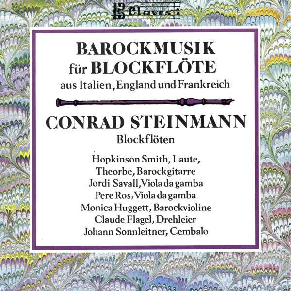 Baroque Music for Recorder album cover