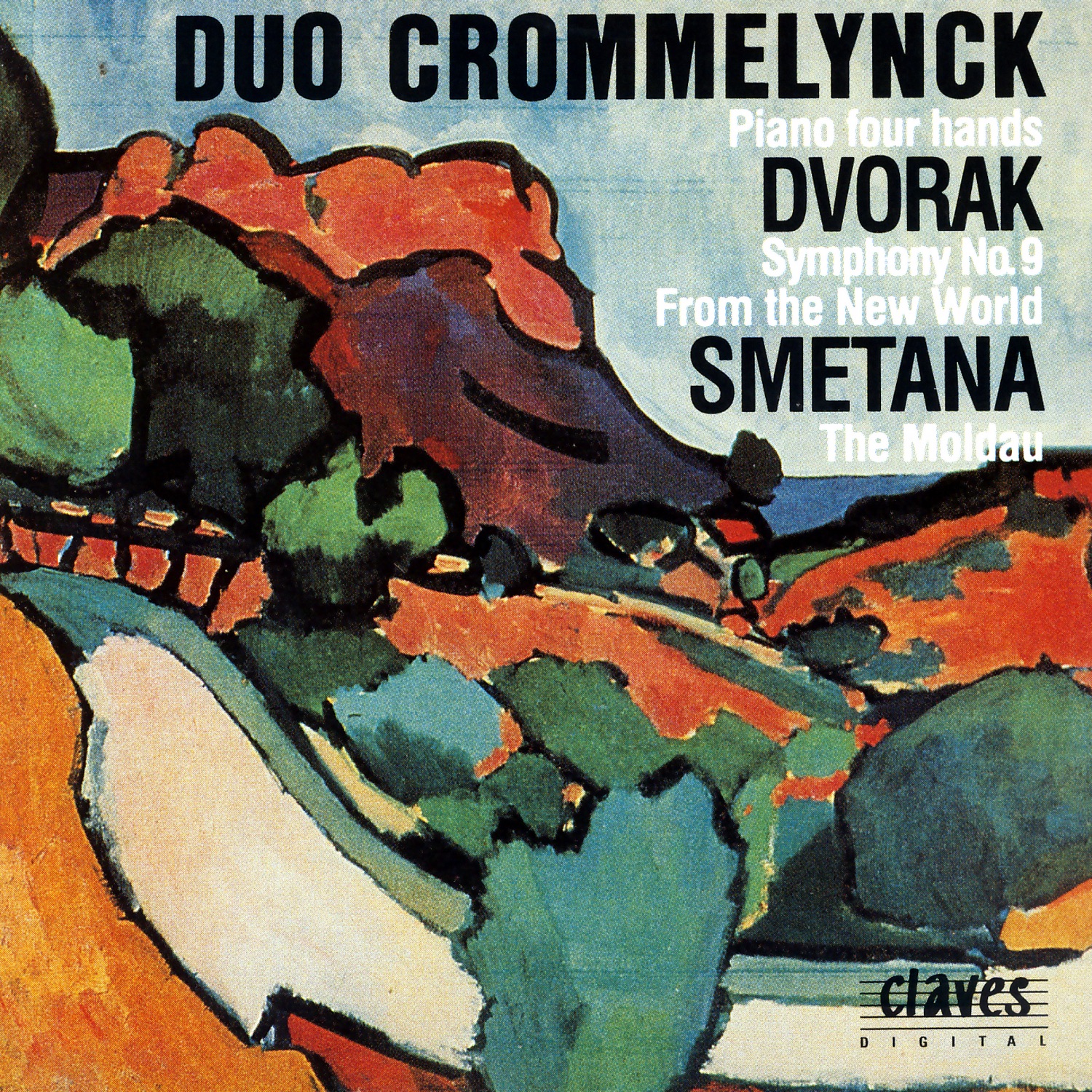 Dvořák & Smetana: Original Works for Piano Four Hands album cover