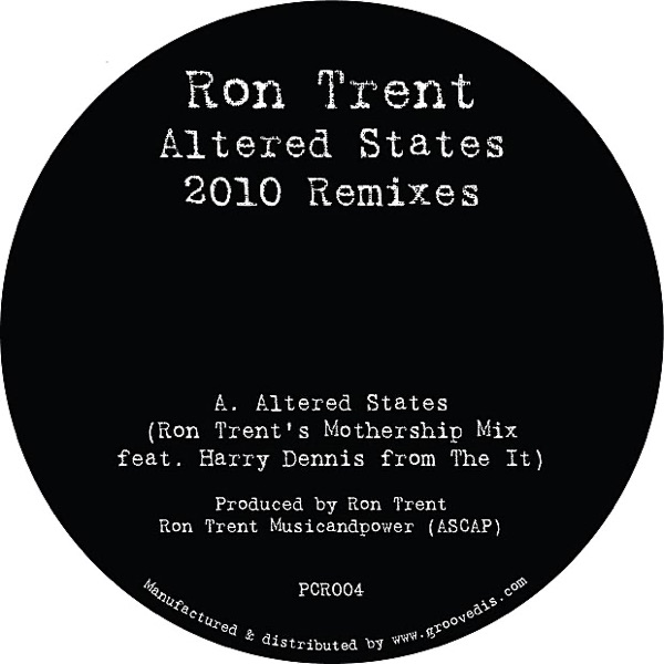 Altered States 2010 Remixes - Single album cover