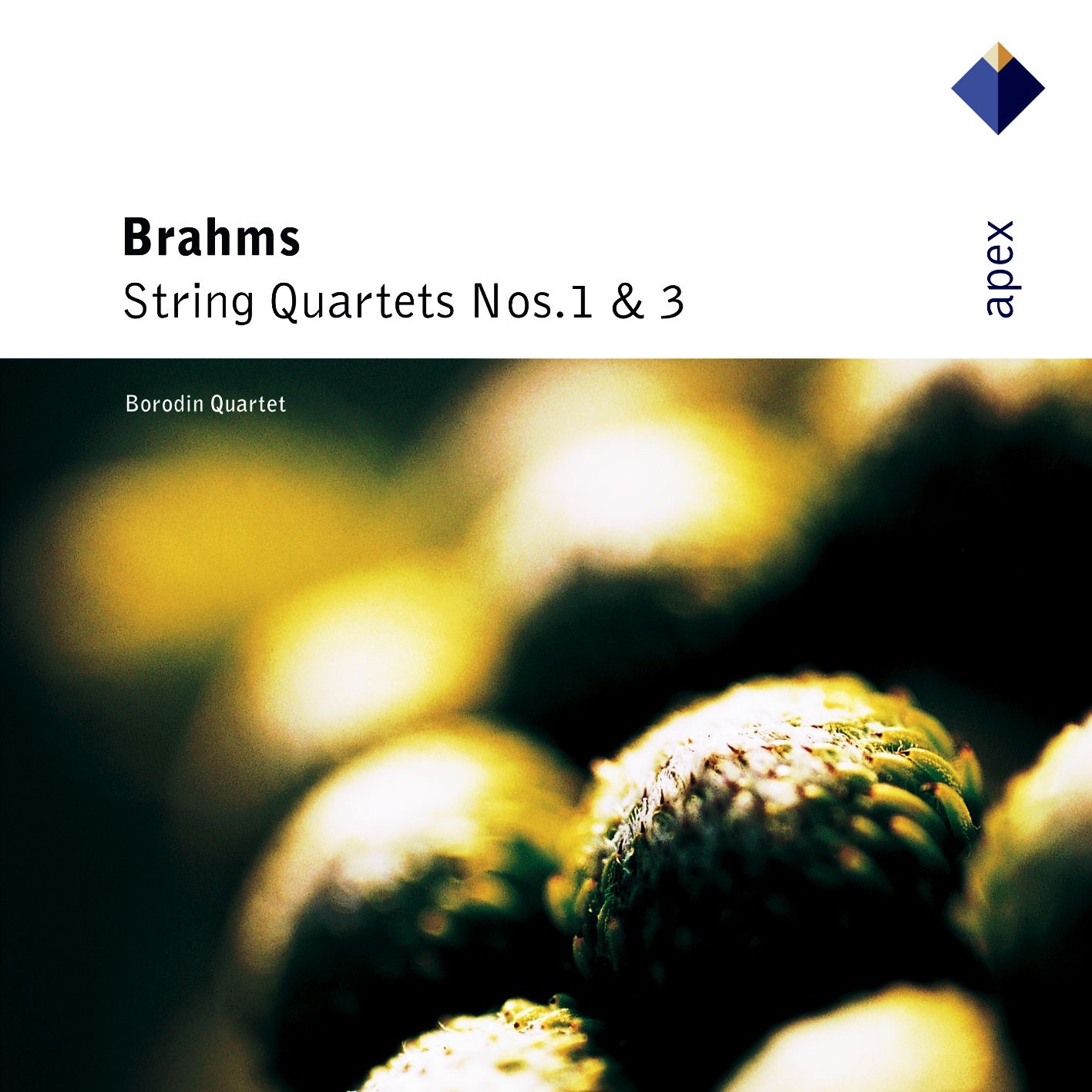 Brahms: String Quartets No. 1 & 3 album cover