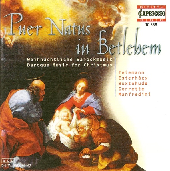 Esterhazy, Telemann, Corrette, Manfredini, Buxtehude & Casa: Christmas Baroque Music album cover