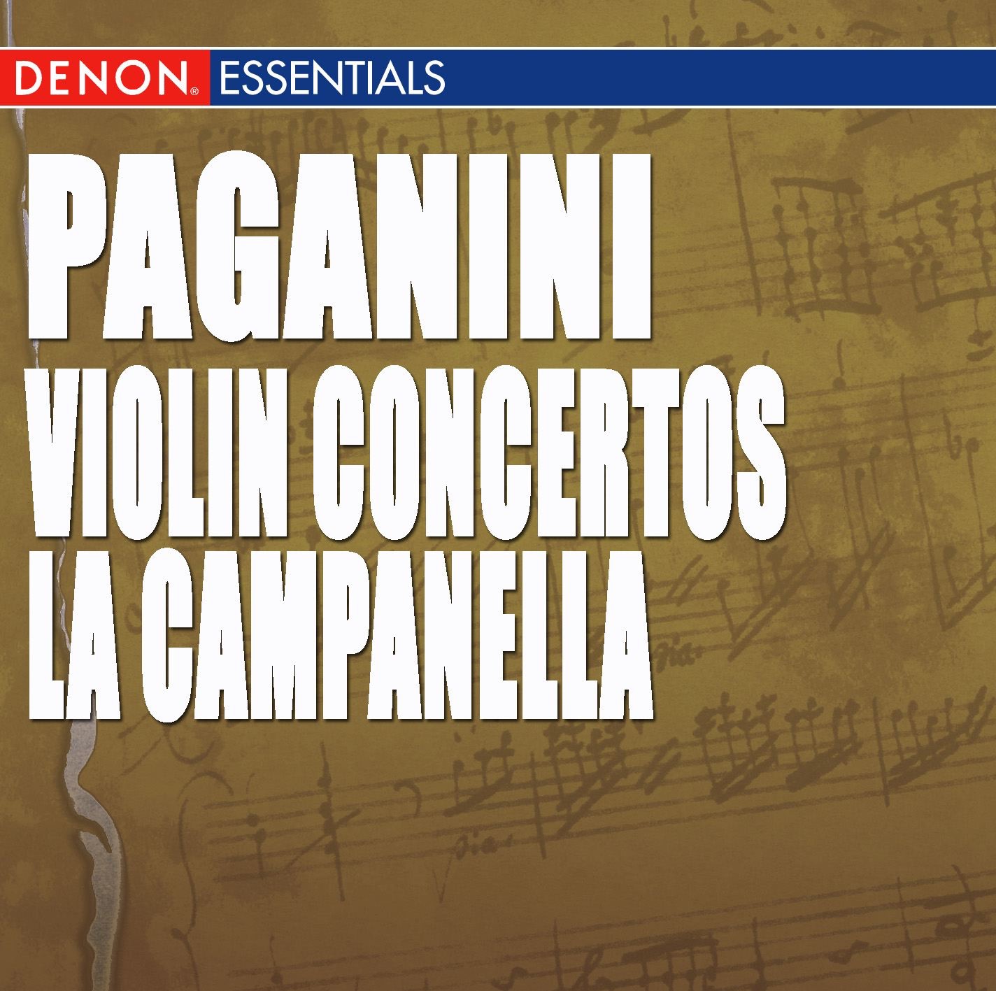 Paganini: Violin Concertos Nos. 1 & 2, "La Campanella" album cover