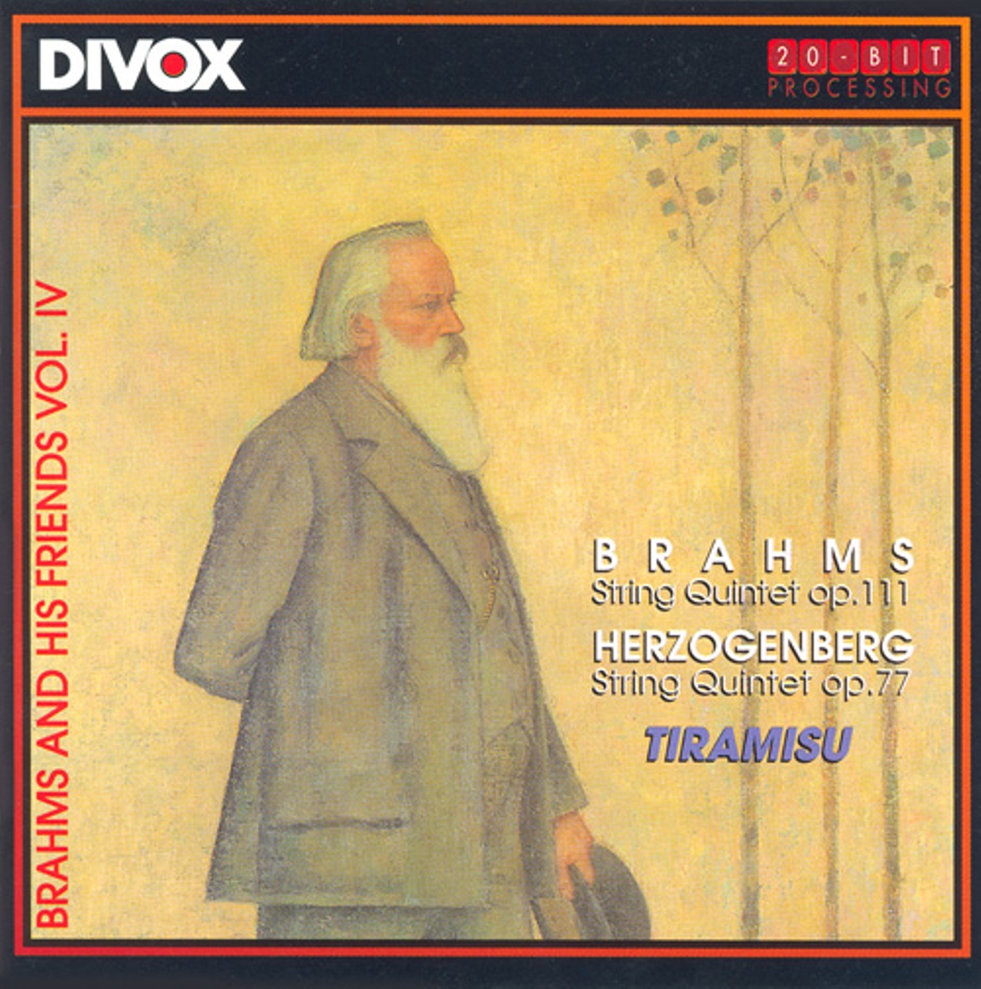 Brahms: String Quintet No. 2 - Herzogenberg: String Quintet album cover