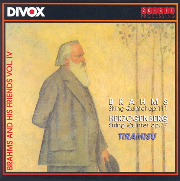 Brahms: String Quintet No. 2 - Herzogenberg: String Quintet album cover