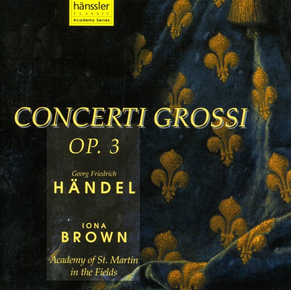 Handel: Concerto Grosso, Op. 3 album cover