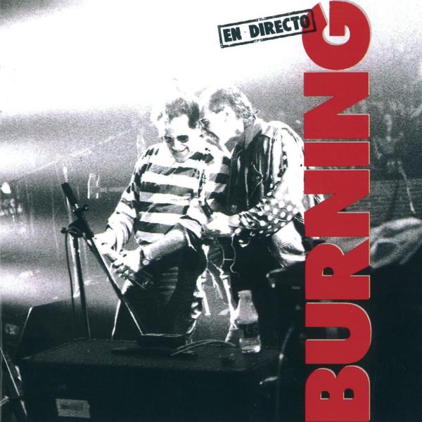 Burning en Directo (Dulce Dieciseis) album cover