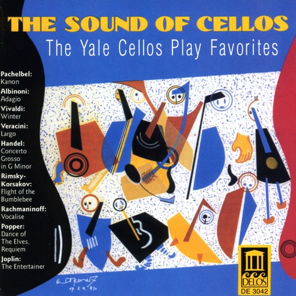 Cello Music - Pachelbel, J. - Vivaldi, A. - Albinoni, T. - Rimsky-Korsakov, N. - Rachmaninov, S. (Th album cover