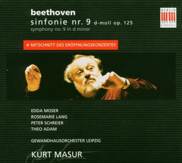 Beethoven: Symphony No. 9 in D Minor, Op. 125 album cover