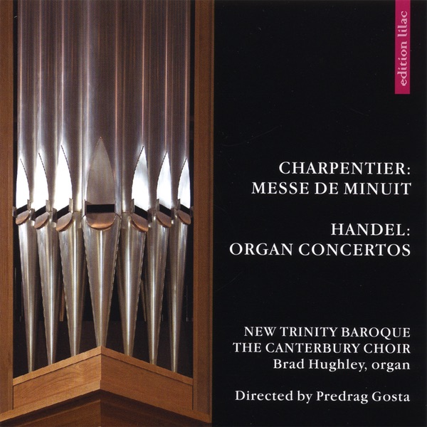 Charpentier: "Messe de Minuit" / Handel: Organ Concertos album cover
