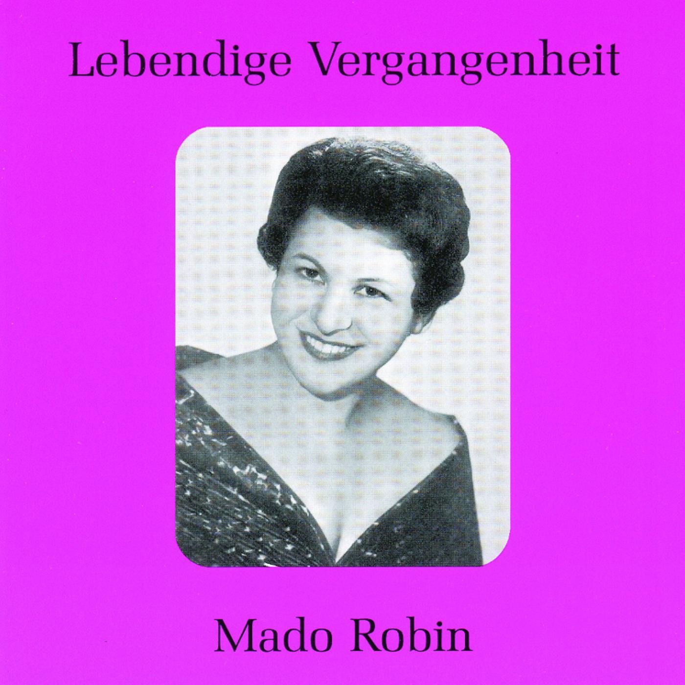 Lebendige Vergangenheit - Mado Robin album cover