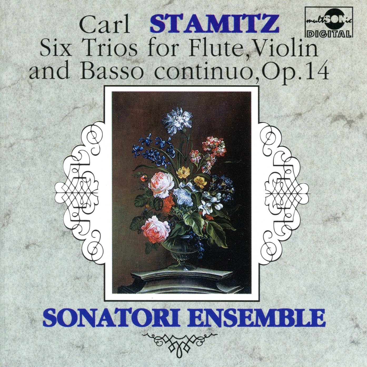 Six Trios for Flute, Violin and Basso, Op. 14 album cover