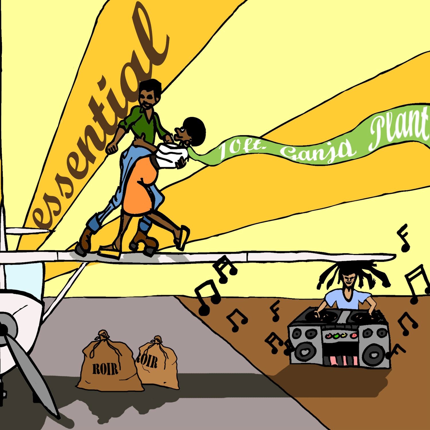 Essential 10 Ft. Ganja Plant album cover