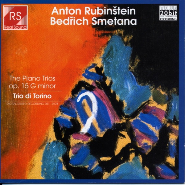 Rubinstein & Smetana: The Piano Trios in G Minor, Op. 15 album cover