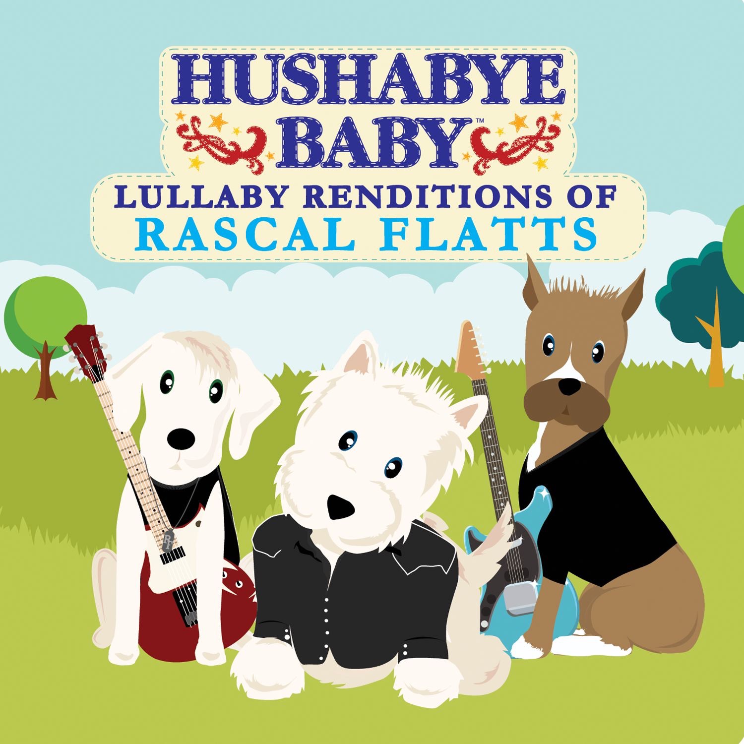 Hushabye Baby: Lullaby Renditions of Rascal Flatts album cover