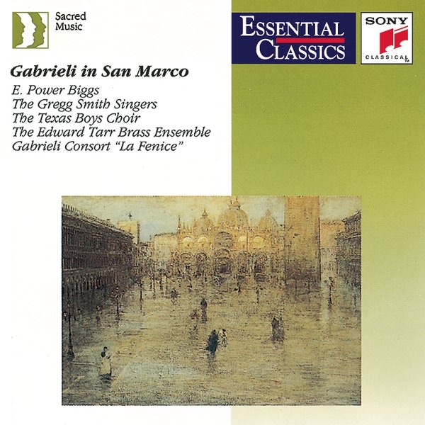 Gabrieli in San Marco - Music for a capella choirs and multiple choirs, brass & organ album cover
