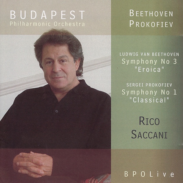 Beethoven: "Eroica" Symphony & Prokofiev: "Classical" Symphony album cover