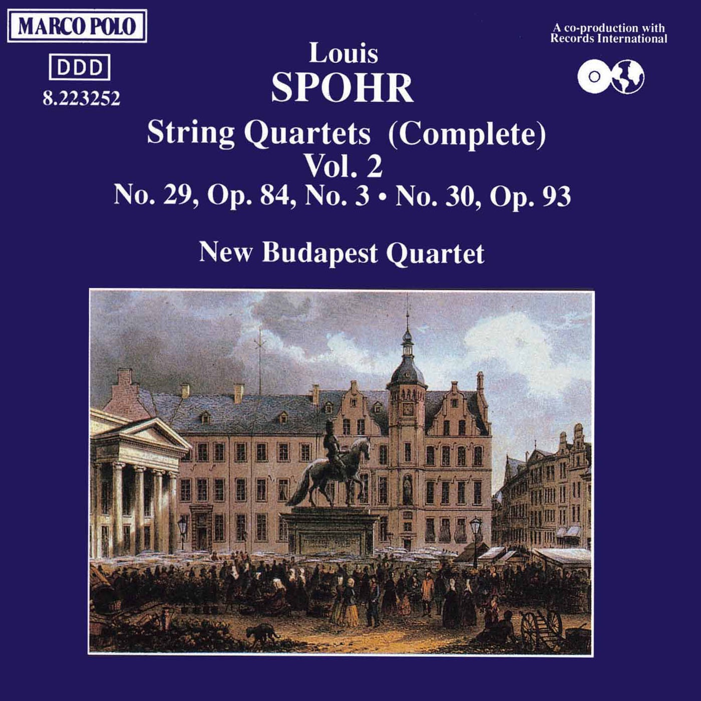 Spohr: String Quartets Vol. 2 album cover