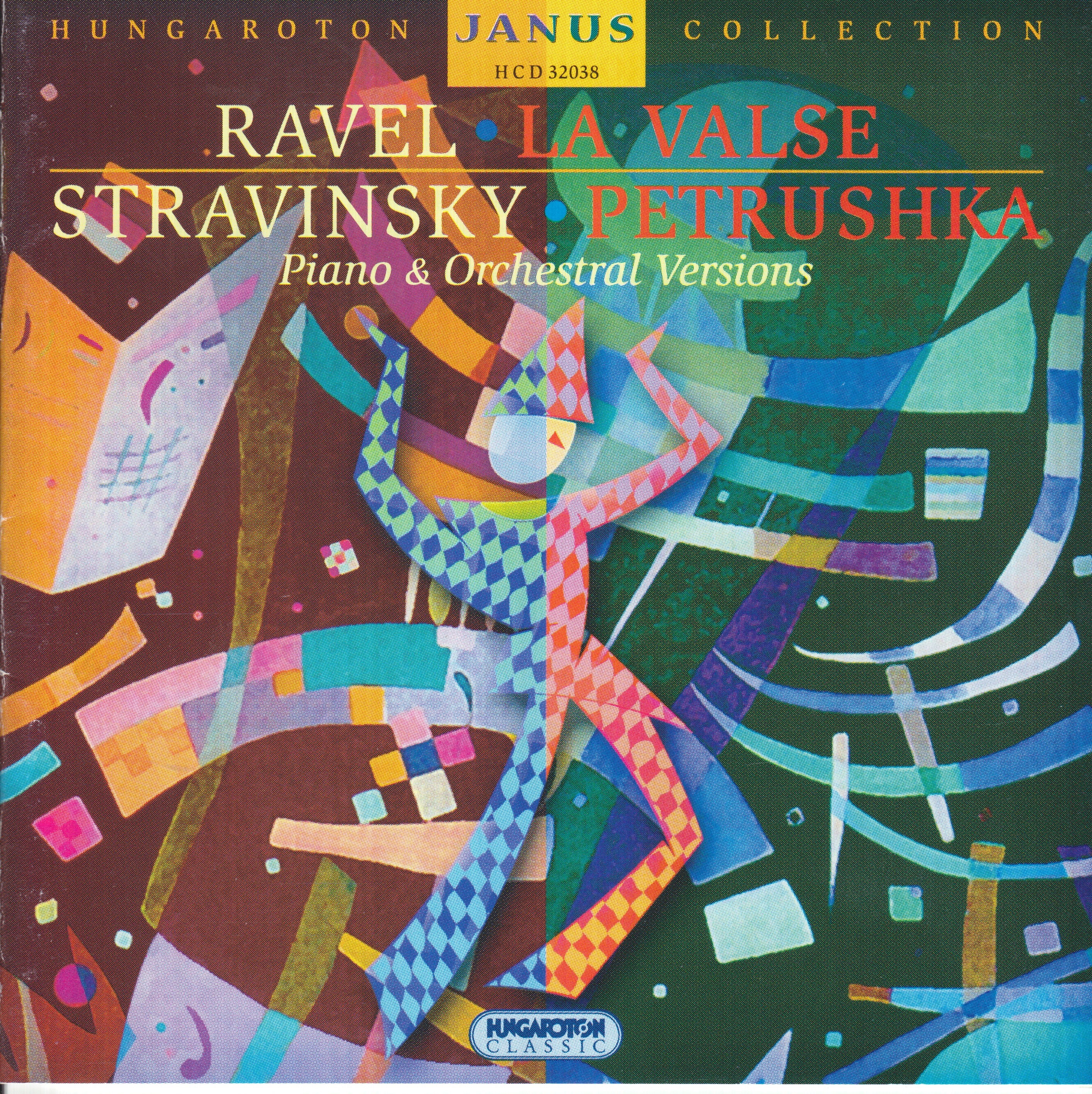 Works in different versions by the composer - La Valse - piano & orchestral versions album cover