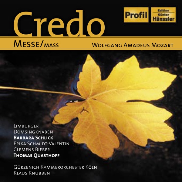 Mozart: Mass No. 11 In C Major, "Credo" - Te Deum Laudamus - Regina Coeli album cover