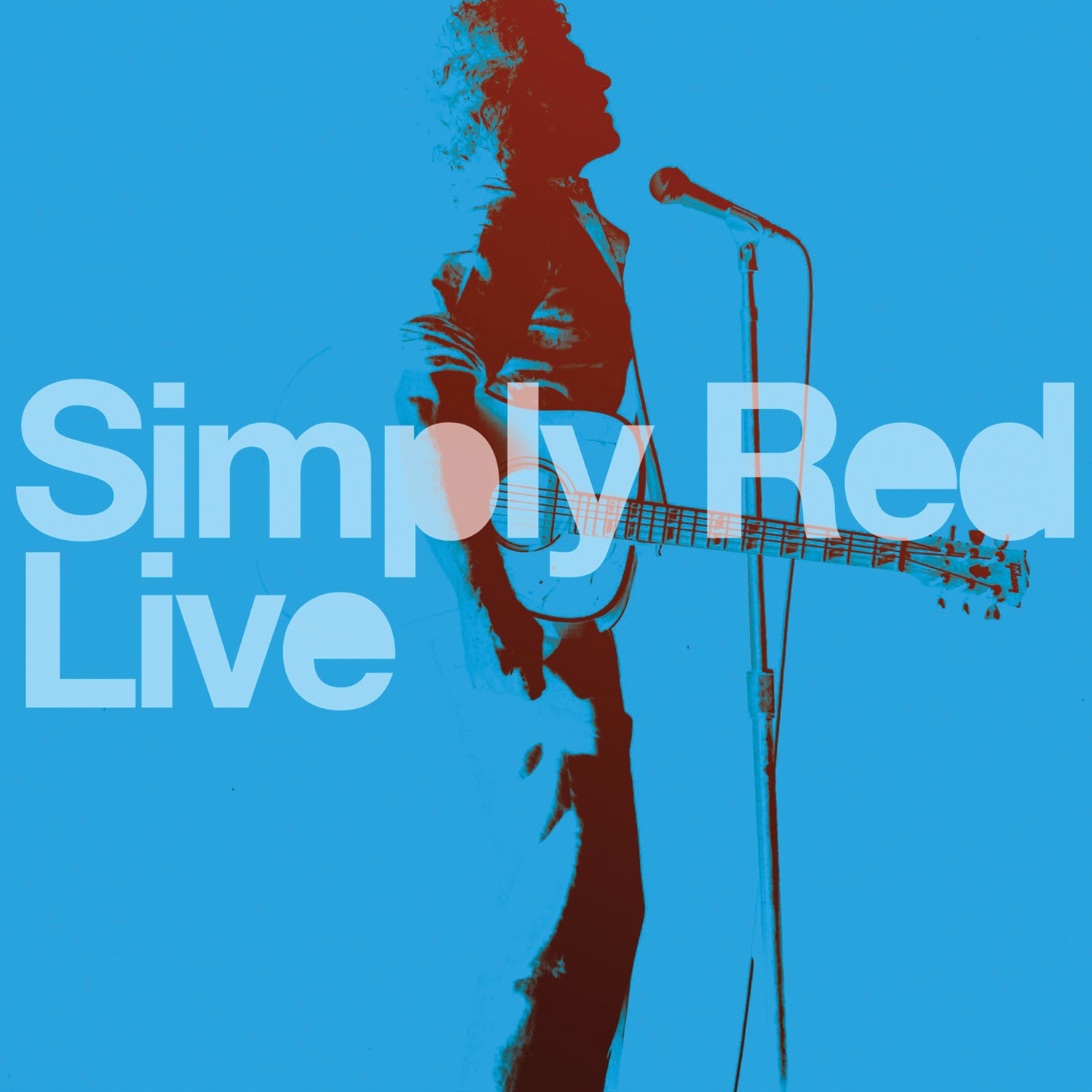 Simply Red: Live album cover