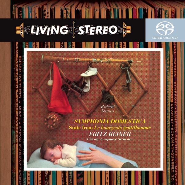Strauss: Symphonia Domestica, Le Bourgeois Gentilhomme - Suite album cover