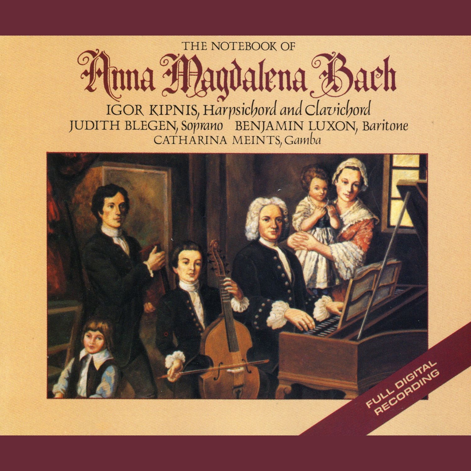 J.S. Bach: The Notebooks Of Anna Magdelena Bach album cover
