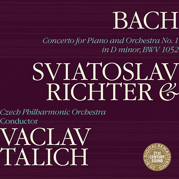 Bach: Piano Concerto No. 1, BWV 1052 album cover