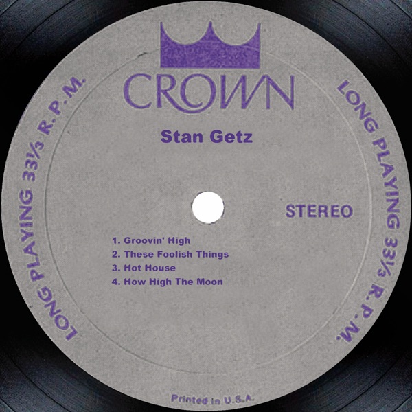 Stan Getz album cover