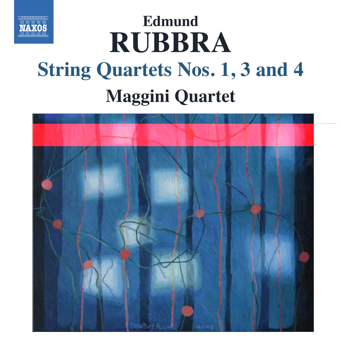Rubbra: String Quartets Nos. 1, 3 & 4 album cover