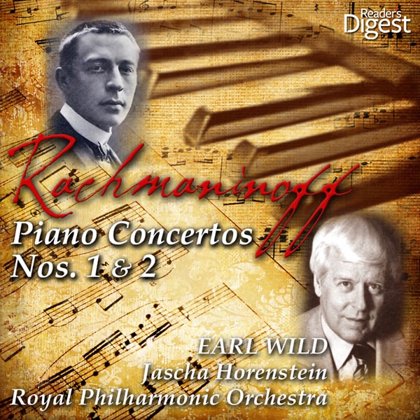 Rachmaninoff: Piano Concertos Nos. 1 and 2 album cover