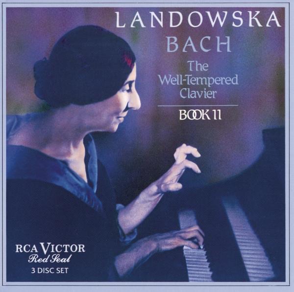 Bach: The Well Tempered Clavier, Book II album cover