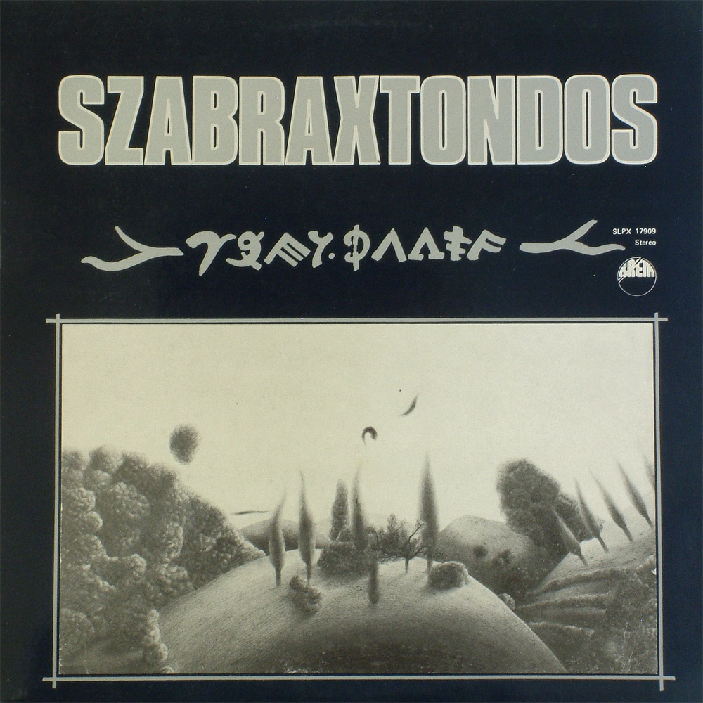Szabraxtondos album cover