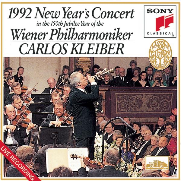 1992 New Year's Concert in the 150th Jubilee Year of the Wiener Philharmoniker album cover