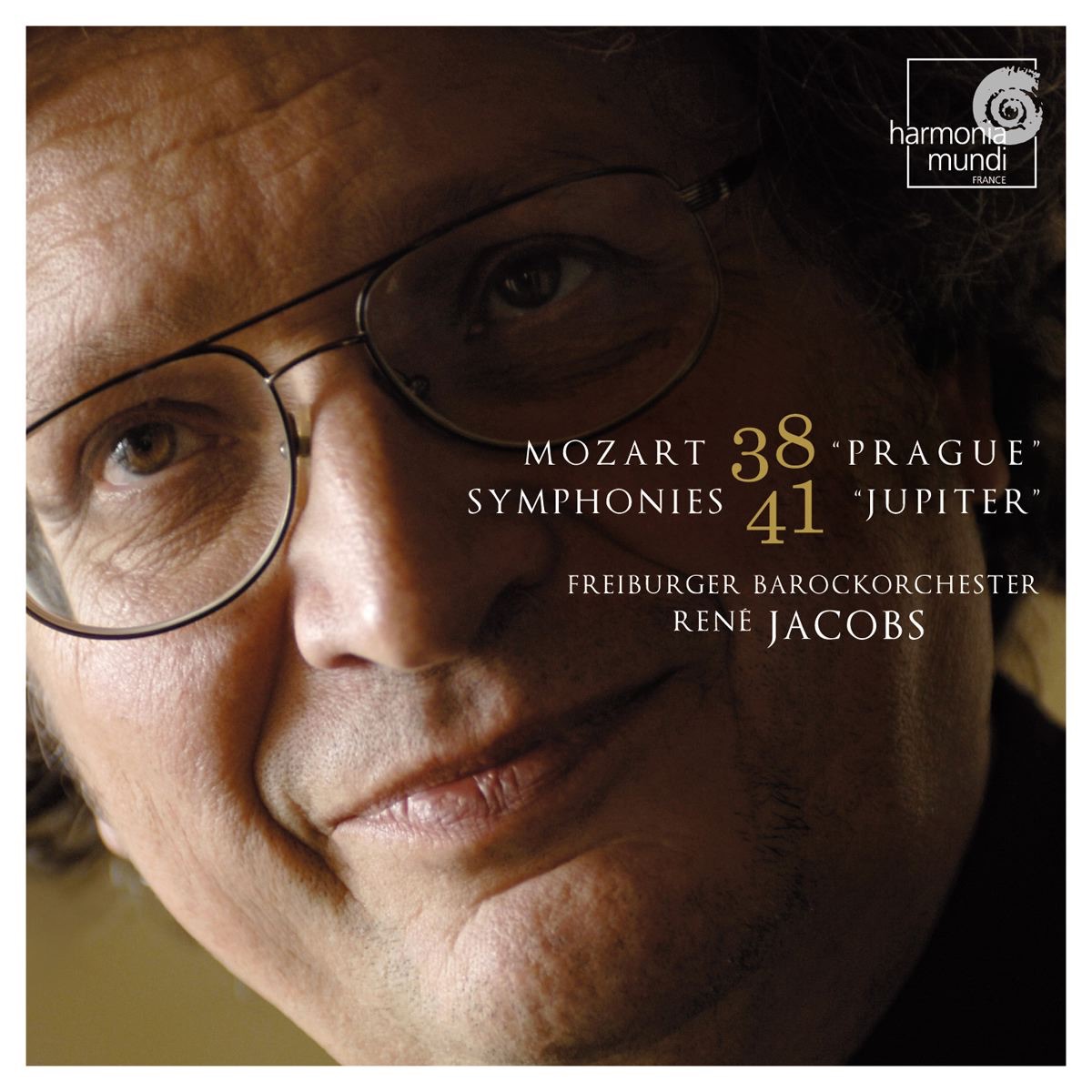 Mozart: Symphonies Nos. 38 "Prague" & No. 41 "Jupiter" album cover