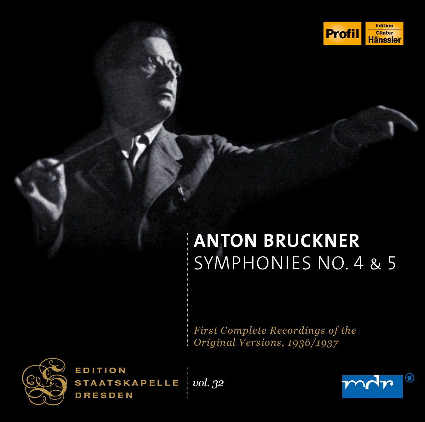 Bruckner: Symphonies Nos. 4 & 5 album cover