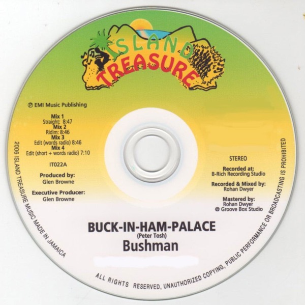 Buck-In-Ham-Palace - EP album cover