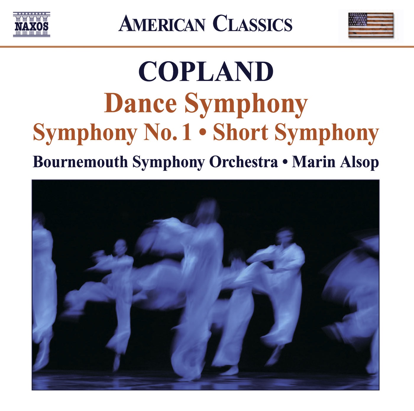 Copland: Dance Symphony, Symphony No. 1, Short Symphony album cover