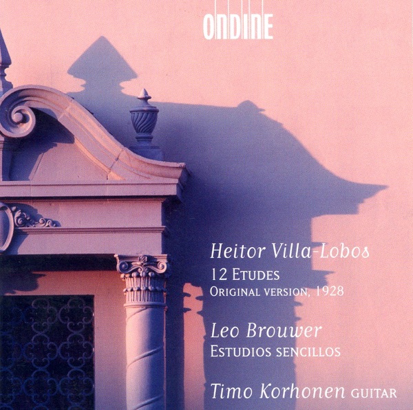 Villa-Lobos: 12 Études - Brouwer: Estudios Sencillos album cover