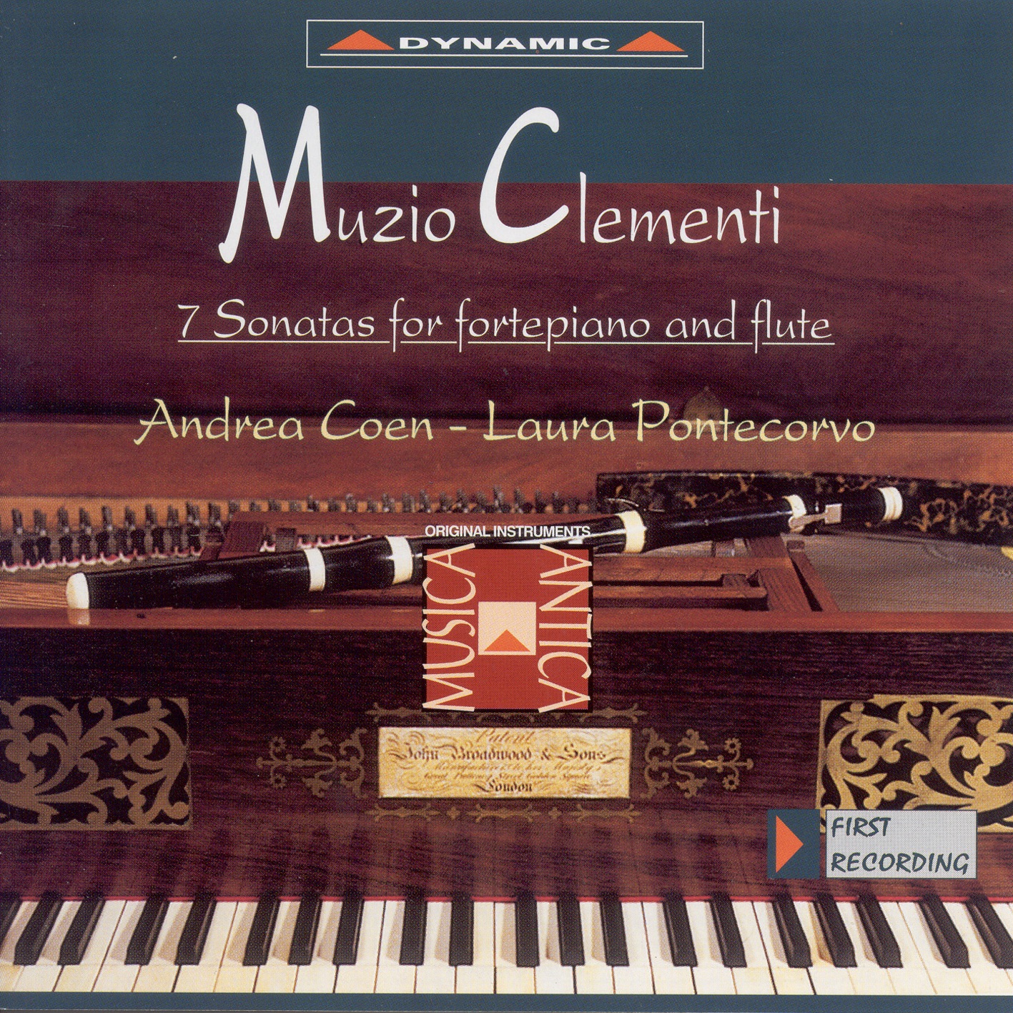 Clementi: 7 Sonatas for Fortepiano and Flute album cover