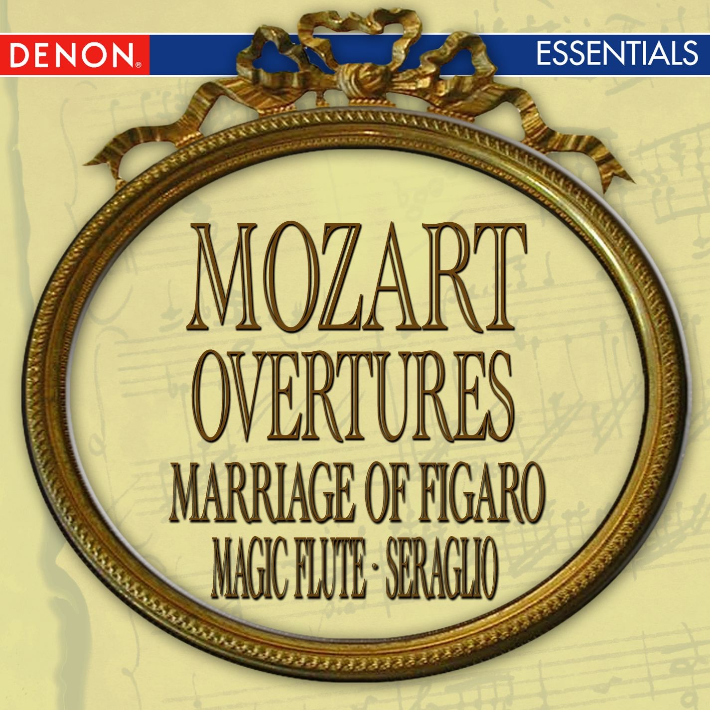 Mozart: Marriage of Figaro Overture, Magic Flute Overture & Abduction from the Seraglio Overture album cover