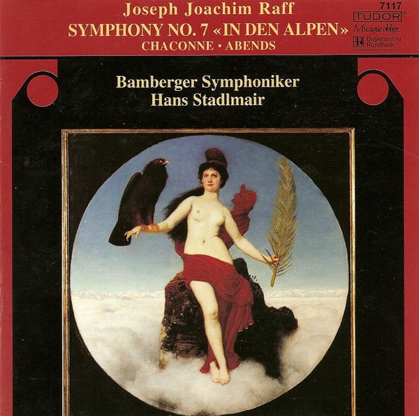 Raff: Symphony No. 7 & Rhapsody, Op. 163b album cover