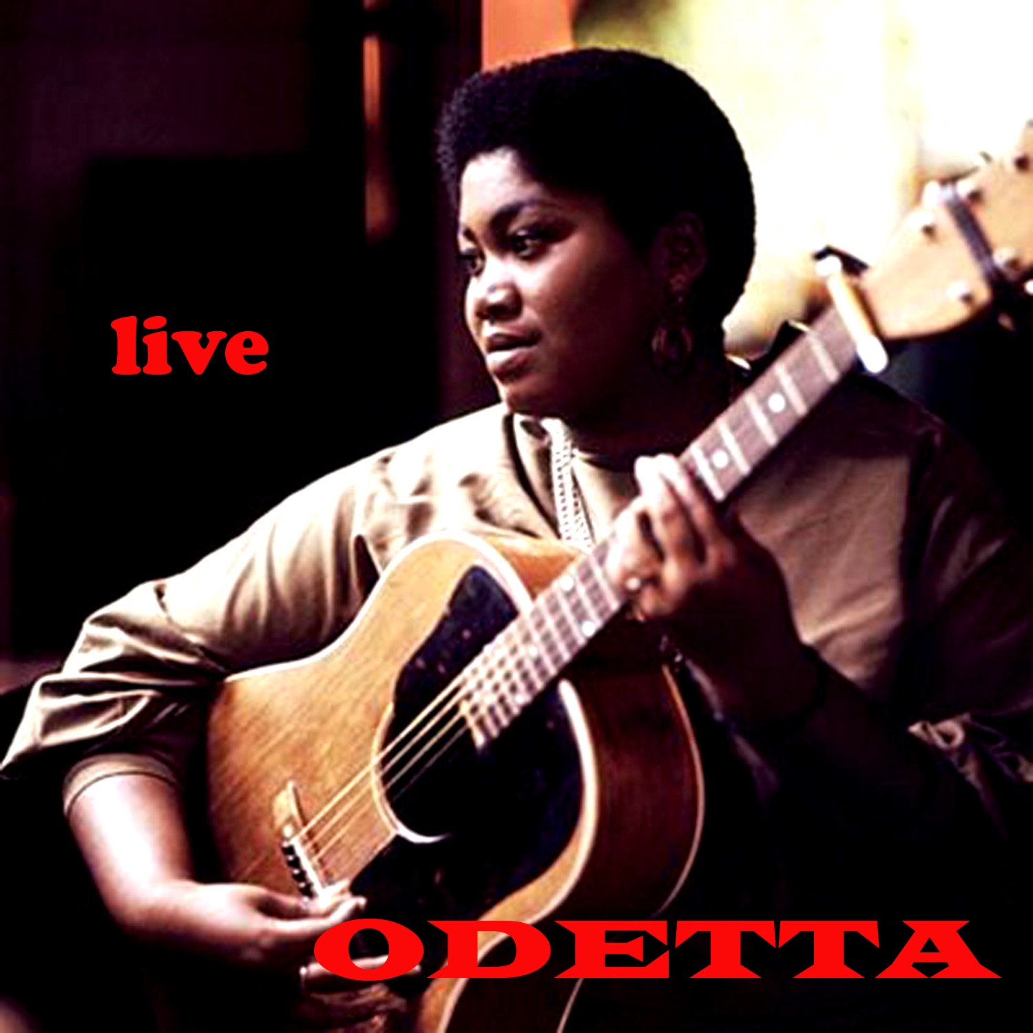 Odetta: Live album cover