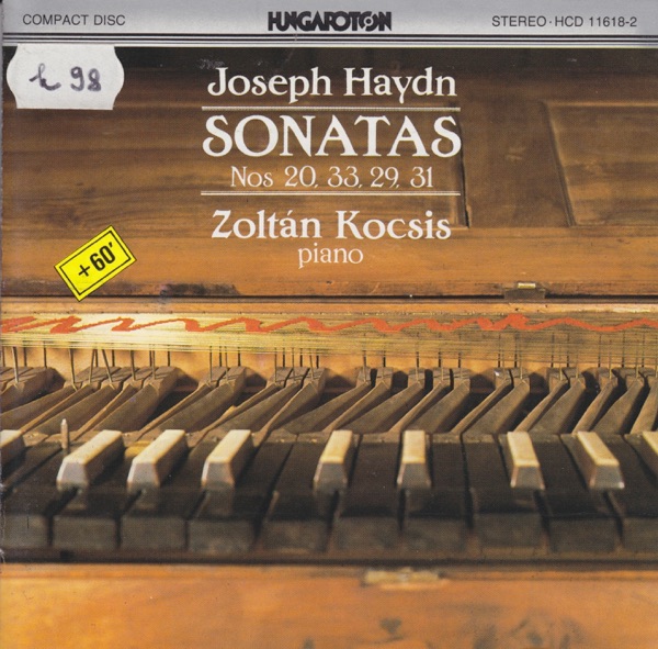 J. Haydn: Sonatas (Nos 20, 33, 29, 31) album cover