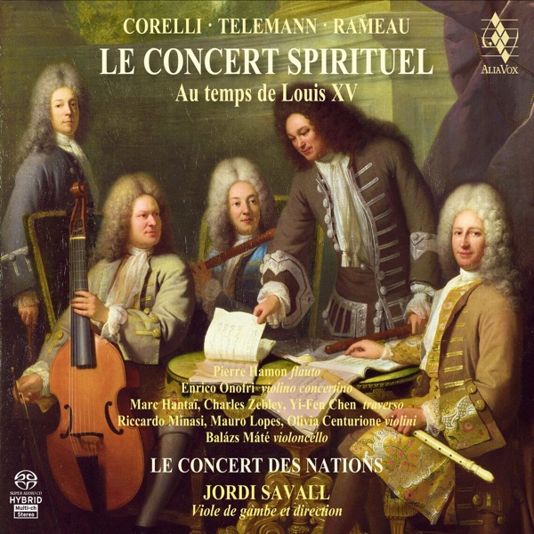Le Concert Spirituel au temps de Louis XV album cover