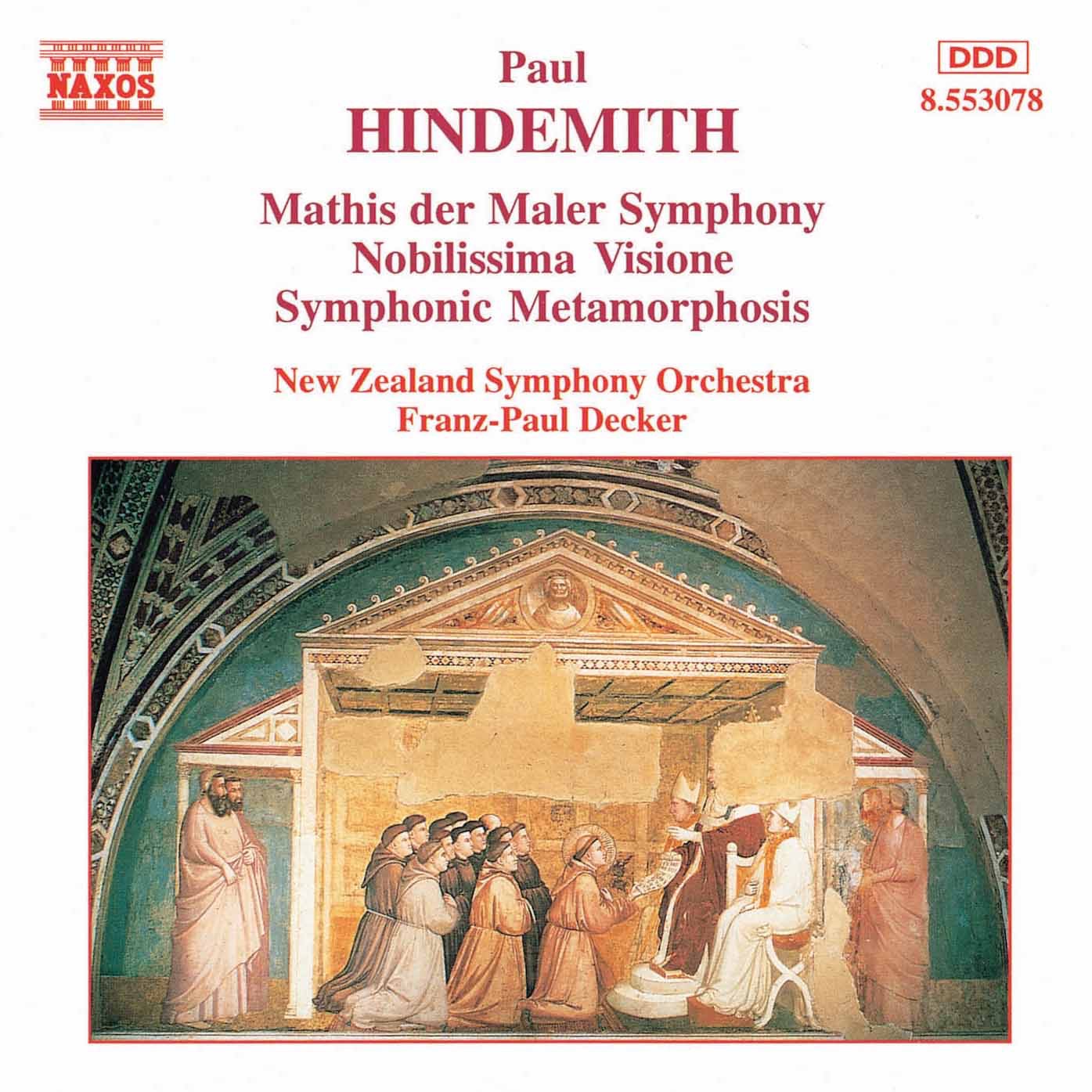 Hindemith: Mathis Der Maler - Symphonic Metamorphosis album cover