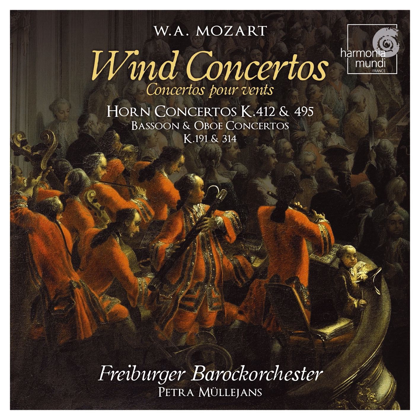 Mozart: Wind Concertos album cover